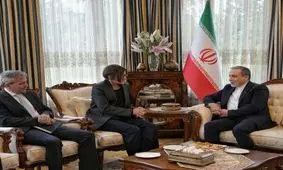 دیدار عراقچی با رئیس کمیته بین‌المللی صلیب سرخ

