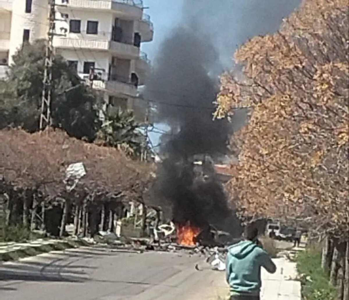 شهادت ۲ نفر در حمله اسرائیل به یک خودرو در جنوب لبنان/ ویدئو

