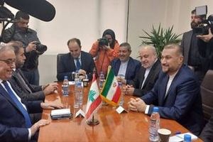 دیدار «امیرعبداللهیان» با وزیر خارجه لبنان