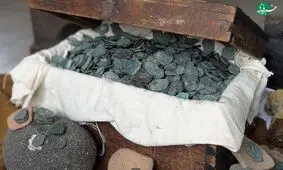 کشف گنج یک میلیون دلاری ۳۰۰ ساله