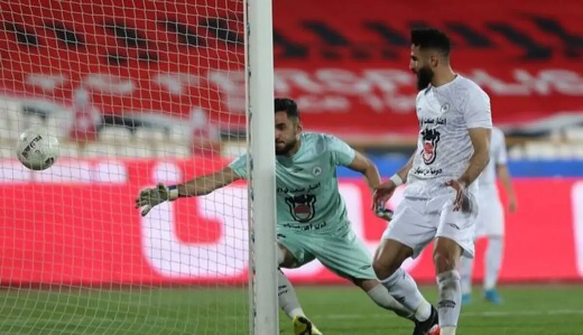اولین واکنش دروازه‌بان ذوب‌آهن به اشتباه مرگبارش مقابل پرسپولیس