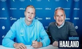 منچسترسیتی از «هالند» به روش جالبی رونمایی کرد/ ویدئو