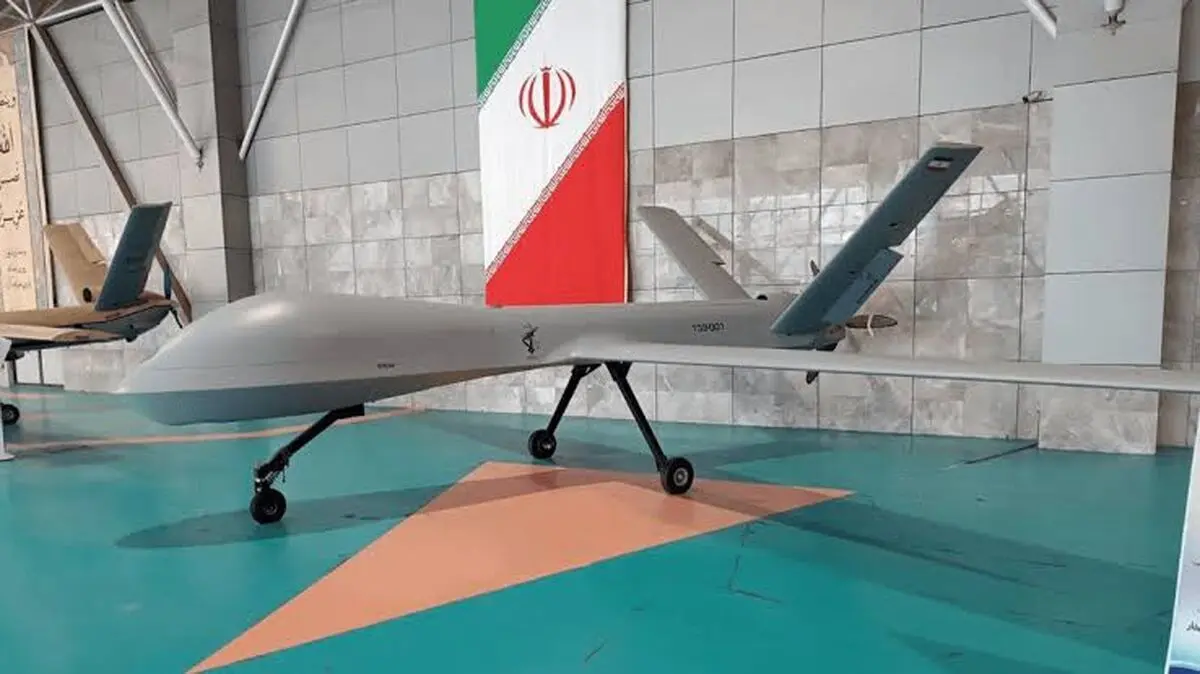 پهپاد شاهد در میدان آزادی تهران مستقر شد/ ویدئو