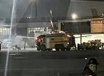 فاجعه در فرودگاه برزیل؛ ایرباس در محاصره دود و شعله‌ها/ ویدئو