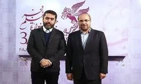 همراه ویژه قالیباف در ستاد انتخابات وزارت کشور کیست؟ /ویدئو