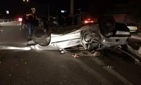 مرگ ۸ نفر در ماجرای سقوط پژو از پل هوایی