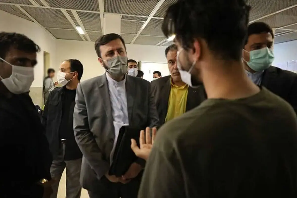 بازدید معاون امور بین‌الملل قوه قضائیه از وضعیت بازداشت شدگان ناآرامی‌های اخیر

