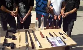 پایان قدرت‌نمایی 152 نفر از اوباش در اسلامشهر