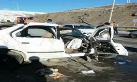 ۳ فوتی و ۵ مصدوم حاصل تصادف جاده رامهرمز به بهبهان