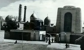 سفر به تاریخ؛ عکس دیده‌ نشده از کوچه‌های خاکی «شاه‌عبدالعظیم» و «مقبره رضاخان»؛ سال 1329