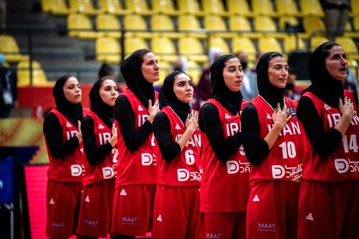 حضور تیم بسکتبال زنان ایران در جام ویلیام جونز برای اولین‌بار

