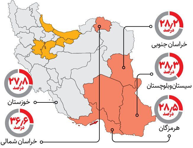 پیرترین و جوان‌ترین استان‌های کشور اعلام شد