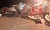 شاخ به شاخ پژو 405 با بنز در جاده فردوس/ 3 تن کشته و تنها یک زن زنده ماند