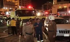 آتش سوزی در هتلی در مکه