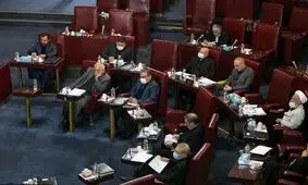 لاریجانی، شمخانی و محسن رضایی در جلسه اضطراری مجمع تشخیص مصلحت نظام/ عکس
