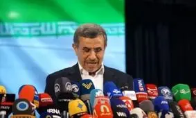  تصویر هوایی از تجمع هواداران احمدی‌نژاد در مقابل وزارت کشور

