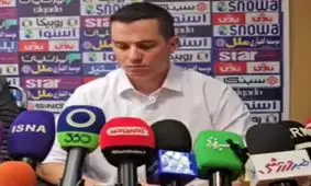 می‌خواهیم با استقلال هم‌امتیاز شویم/ دفاع ما از نوک حمله شروع می‌شود/ ویدئو

