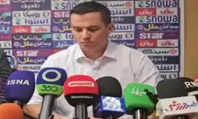 می‌خواهیم با استقلال هم‌امتیاز شویم/ دفاع ما از نوک حمله شروع می‌شود/ ویدئو

