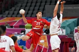 ششمین برد هندبالیستهای ایران در آسیا