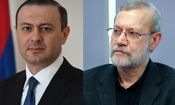 رایزنی دبیر شورای امنیت ملی ارمنستان با لاریجانی


