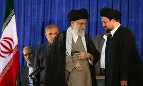 عکس جدید از سیدحسن خمینی در کنار رهبر انقلاب