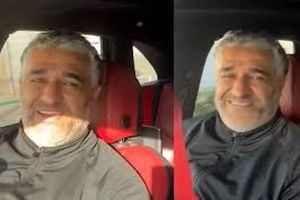 تصویری از پژمان جمشیدی بعد از آزادی/ ویدئو