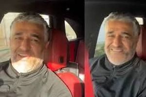 تصویری از پژمان جمشیدی بعد از آزادی/ ویدئو