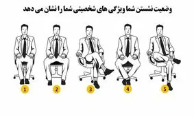 تست شخصیت شناسی؛ طرز نشستنتان شخصیت واقعی شما را آشکار می کند/ عکس
