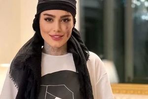 تصویری از سحر قریشی در افتتاحیه مزونی لوکس در دبی