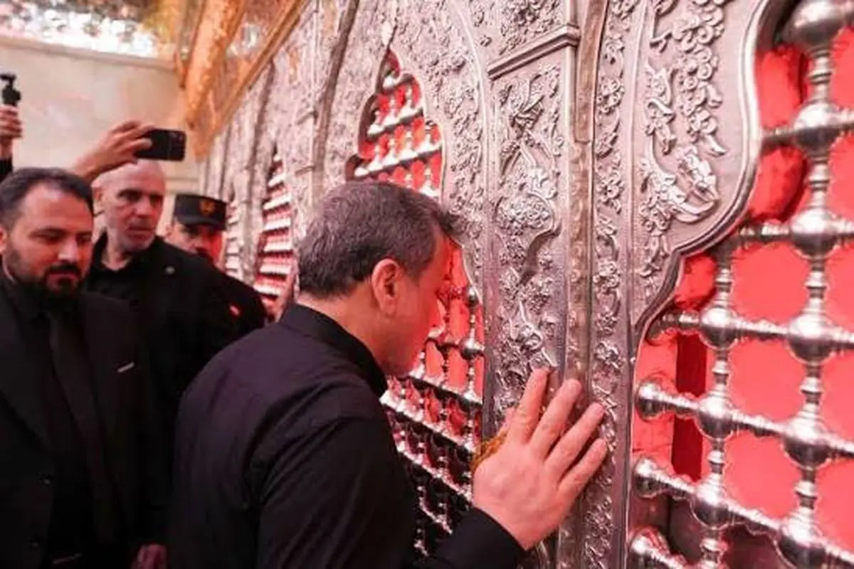 حضور سید عباس عراقچی در کربلای معلی و تشرف به حرم مطهر امام حسین (ع)/ ویدئو
