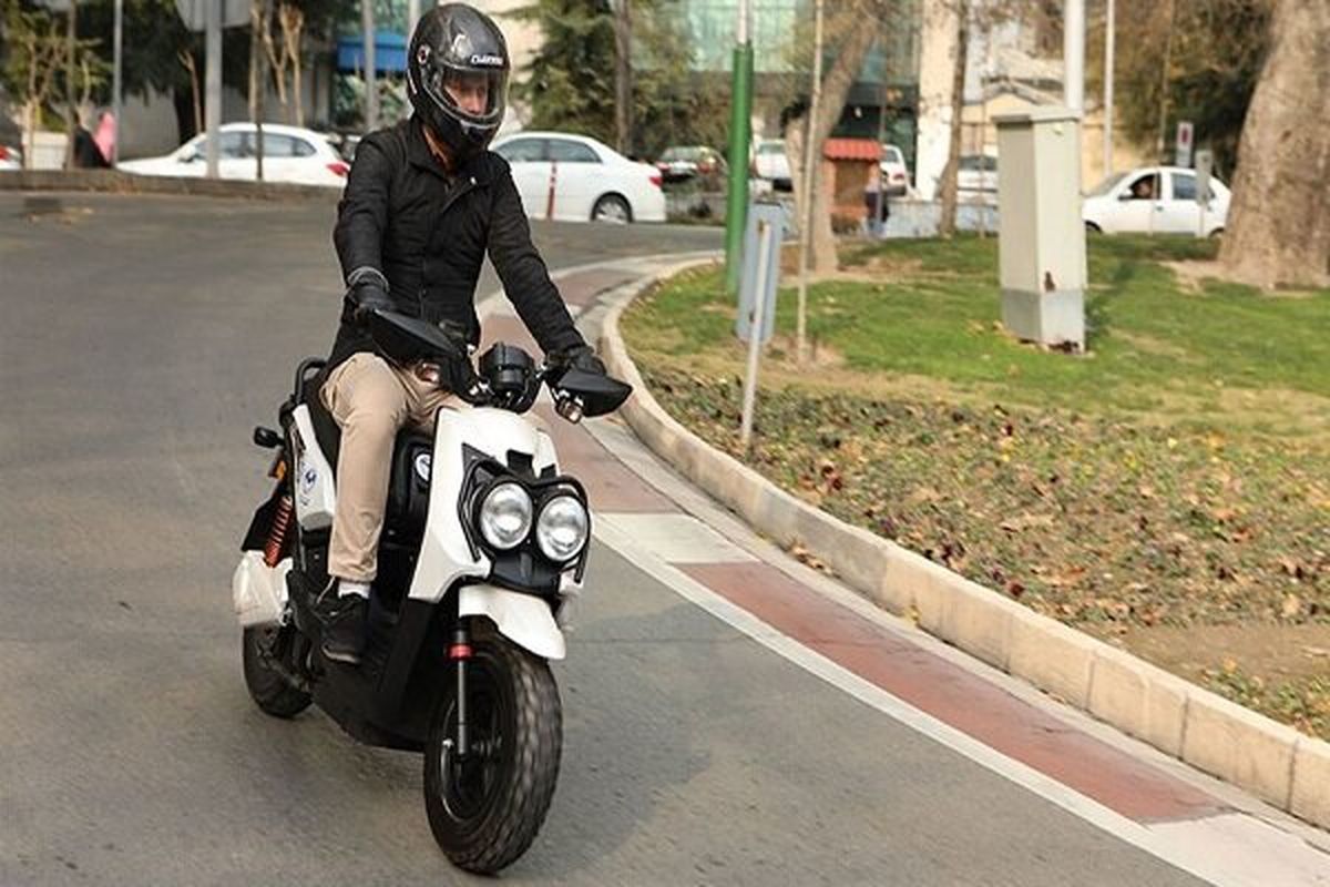 موتورسیکلت های تهران برقی میشوند