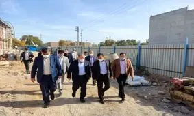 بازدید مدیران ارشد سازمان شهرداری ها و دهیاریهای کشور از پروژه‌های عمرانی شهرداری ملاثانی