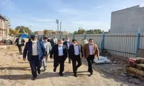 بازدید مدیران ارشد سازمان شهرداری ها و دهیاریهای کشور از پروژه‌های عمرانی شهرداری ملاثانی