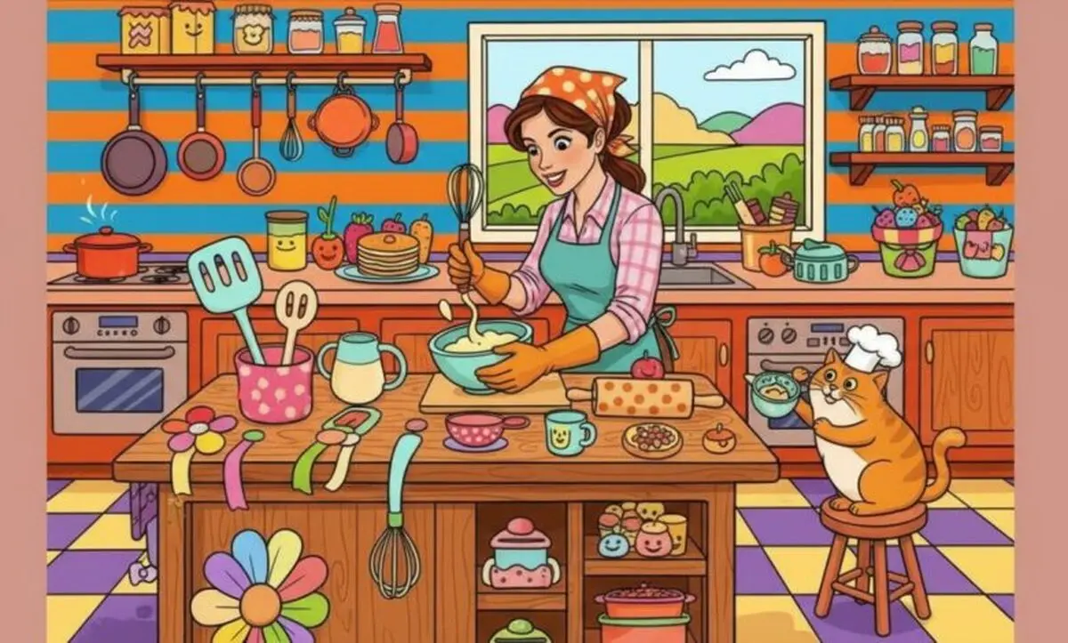 تست بینایی/ دسته کلید پنهان شده در این تست بینایی را پیدا کنید