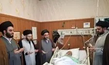 برادر آیت‌ الله سیستانی در بیمارستانی در تهران بستری شد/ نامه مرجع تقلید شیعیان به برادرش/ عکس