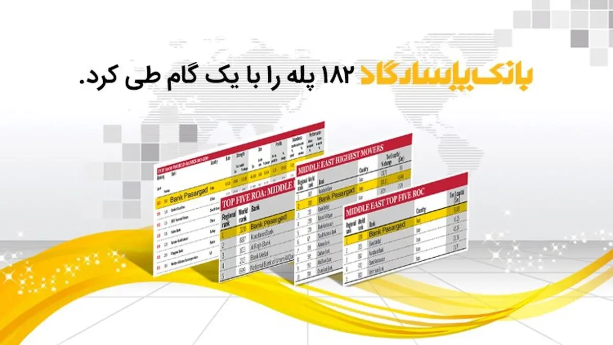 بانک پاسارگاد 182 پله را با یک گام طی کرد

