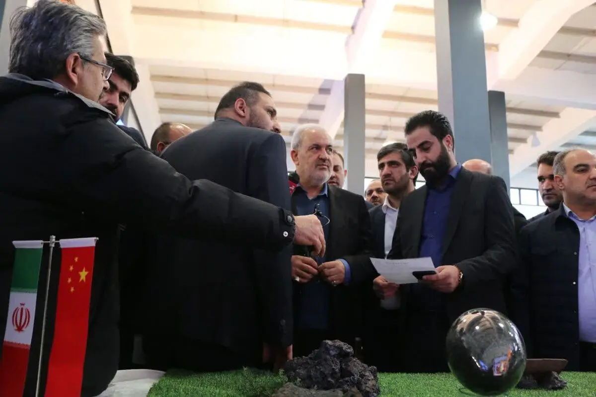 بازدید سرزده وزیر صمت از مجتمع آندیا فولاد زنجان 