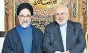 ظریف به عیادت سید محمد خاتمی رفت