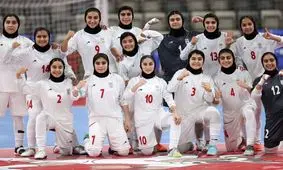 صعود تیم ملی فوتسال دختران نوجوان ایران به فینال مسابقات آسیایی جوانان

