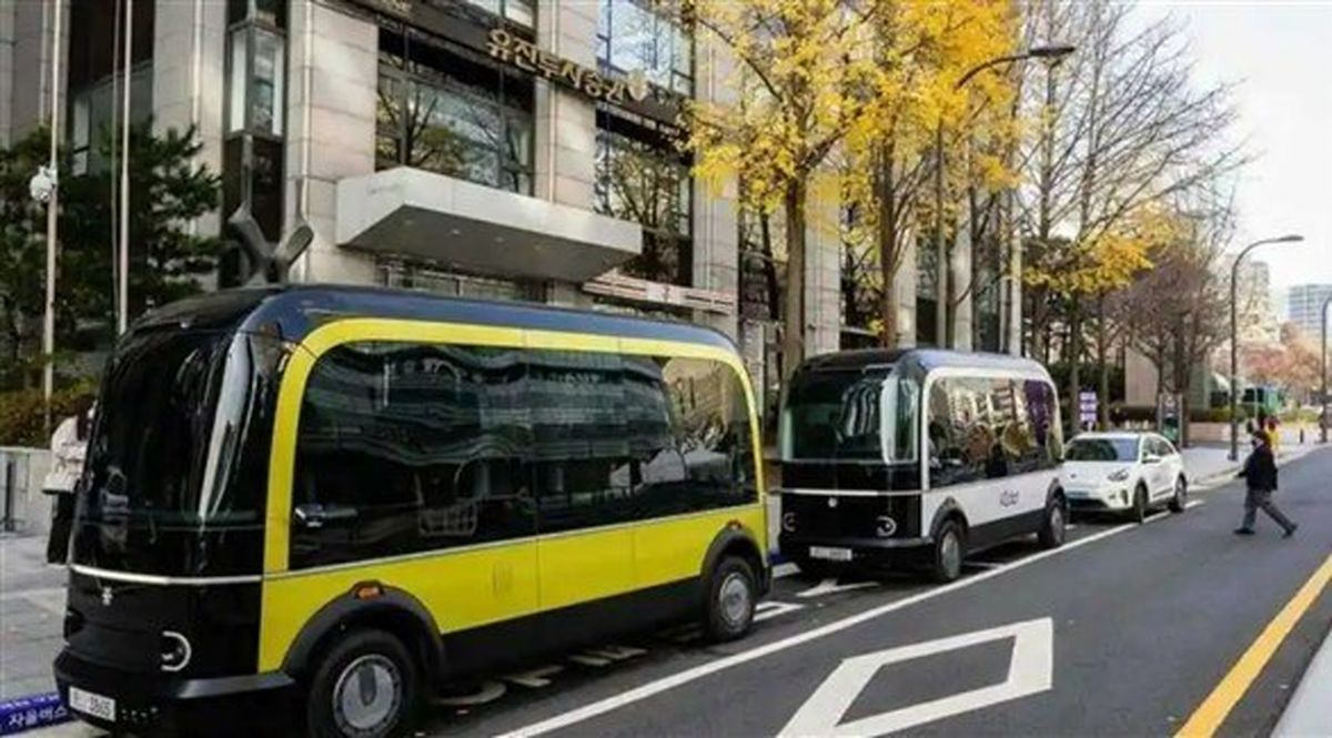 راه اندازی اولین اتوبوس خودران در کره جنوبی