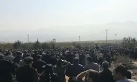  چهلمین روز درگذشت مهسا امینی در آرامستان سقز/ ویدئو