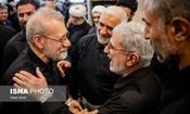 تصویر تازه‌ای  از دیدار سردار قاآنی و علی لاریجانی