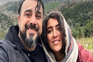 قابی جدید از نیم رخ مونا کرمی بعد ازدواج با سپند امیرسلیمانی/ عکس