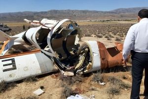 توضیح سازمان هواپیمایی درباره سقوط هواپیما در تاکستان قزوین