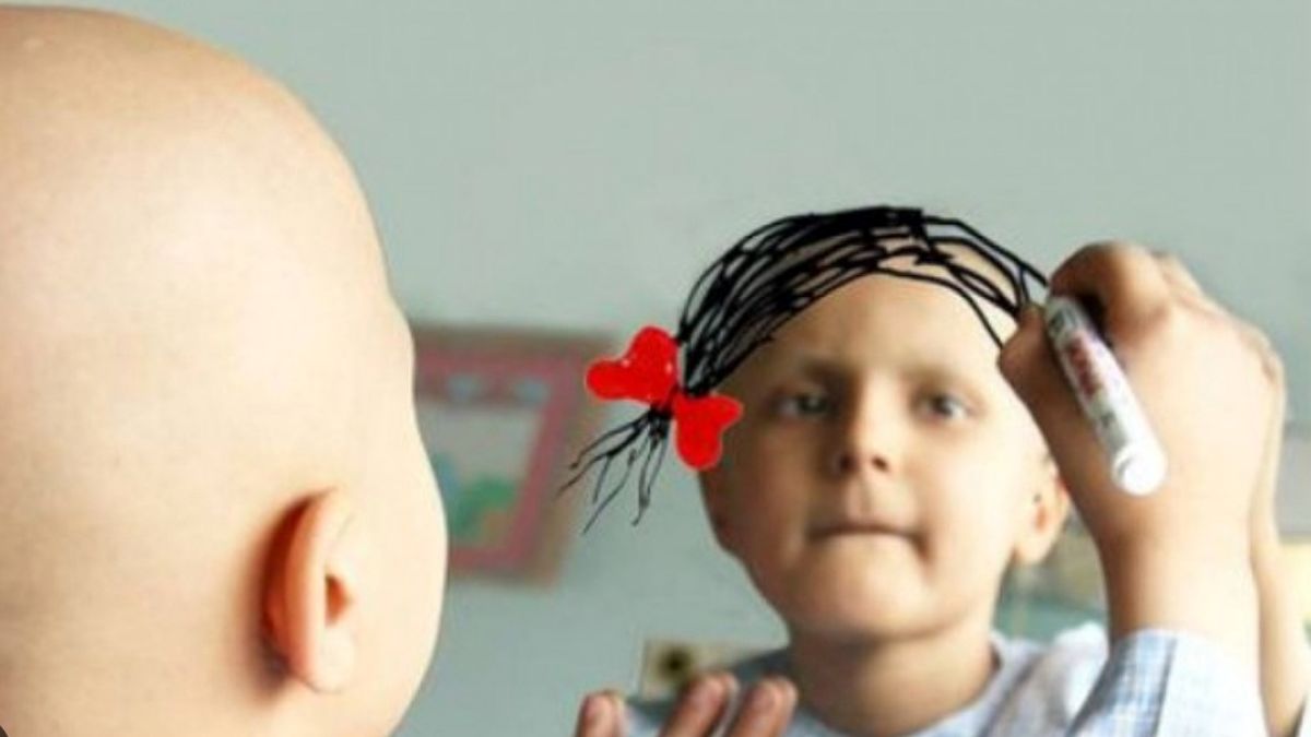 تنها یک درصد کل سرطان ها مربوط به کودکان است 