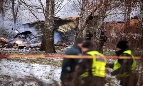 پلیس لیتوانی: حادثه سقوط هواپیمای باری می‌تواند تروریستی باشد

