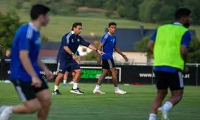 فرهاد مجیدی در امارات بمب ترکاند/ عکس

