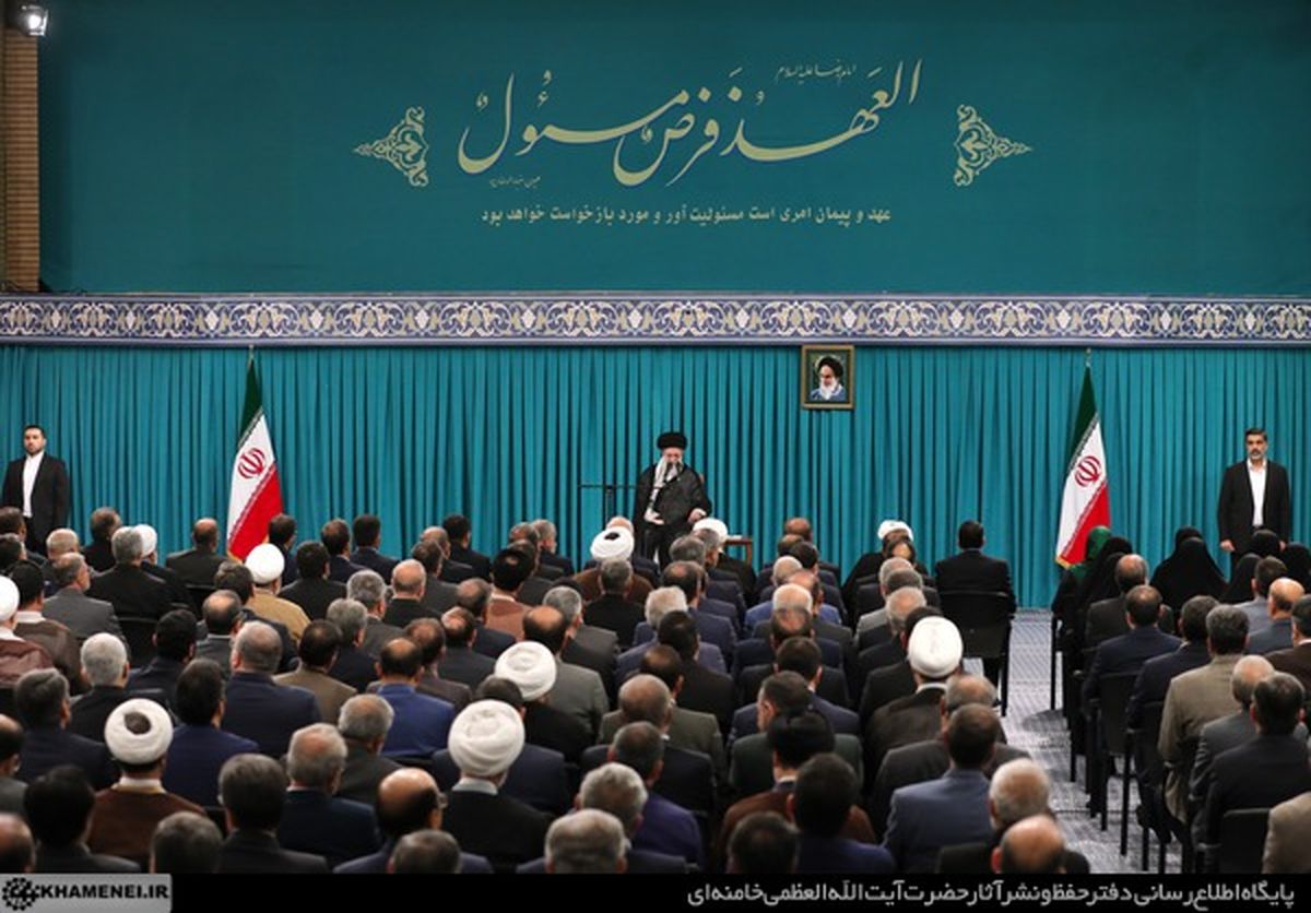 دیدار رئیس و نمایندگان مجلس دوازدهم با رهبر انقلاب