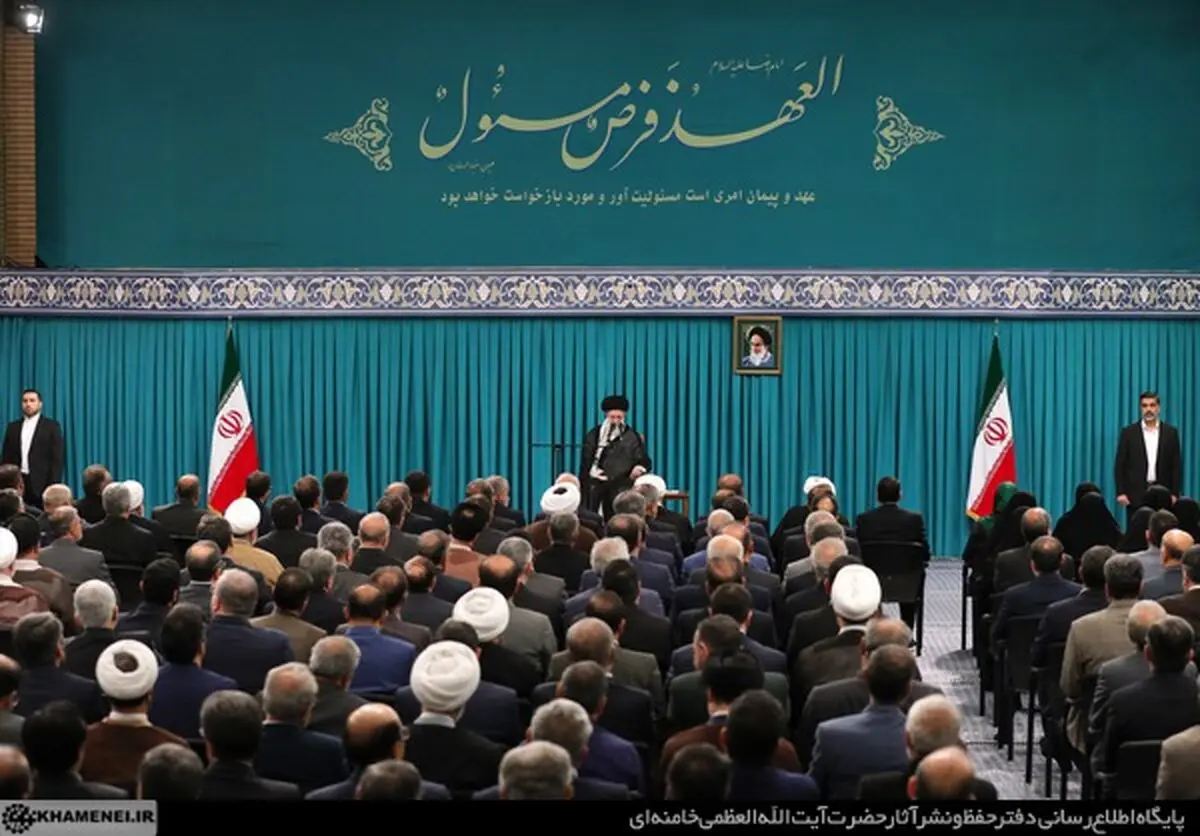 دیدار رئیس و نمایندگان مجلس دوازدهم با رهبر انقلاب