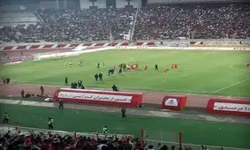 بازداشت اخلالگران نظم بازی تراکتور و پرسپولیس